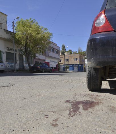 El lugar donde se produjo el homicidio de Lucas Díaz.