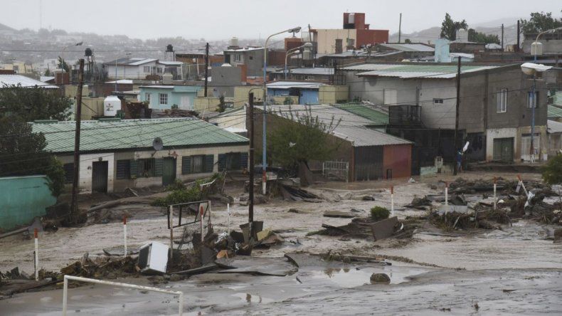 En marzo llovió un 1660.4% más del promedio mensual
